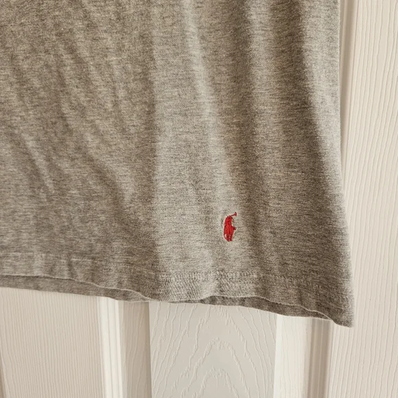 Polo by Ralph Lauren 2 T-Shirts (1) Black & (1) Gray Sz Med - Picture 5 of 9